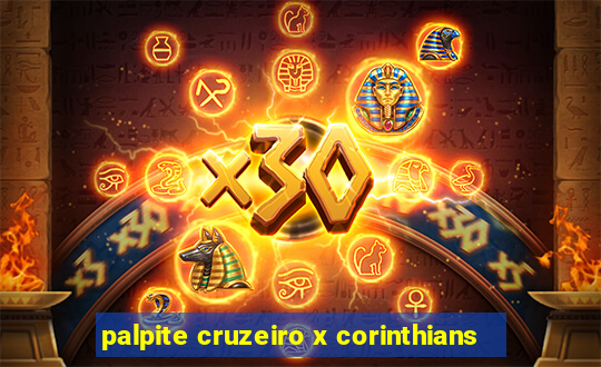 palpite cruzeiro x corinthians